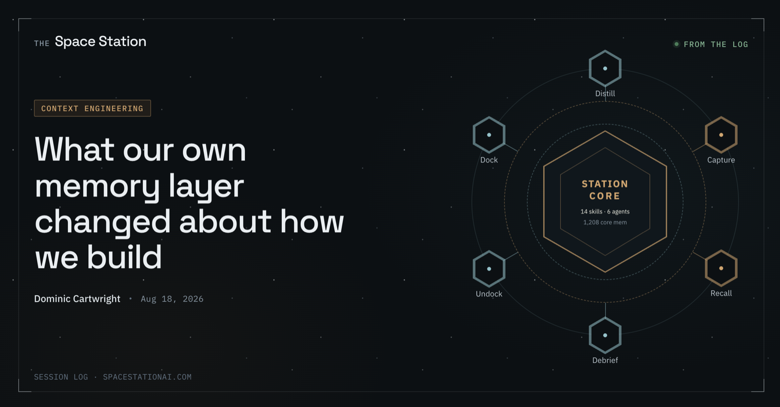 The Space Station: What our own memory layer changed about how we build